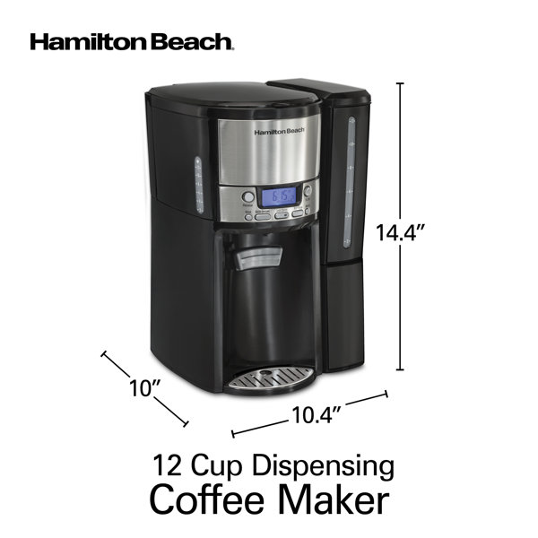 Hamilton outlets Beach 12 Cup Dispensing Coffee Maker